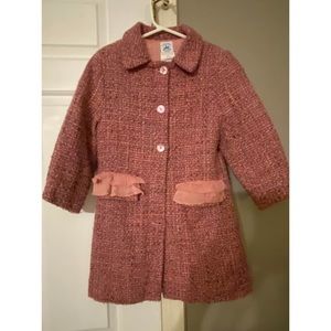 Charabia Girl’s pink coat